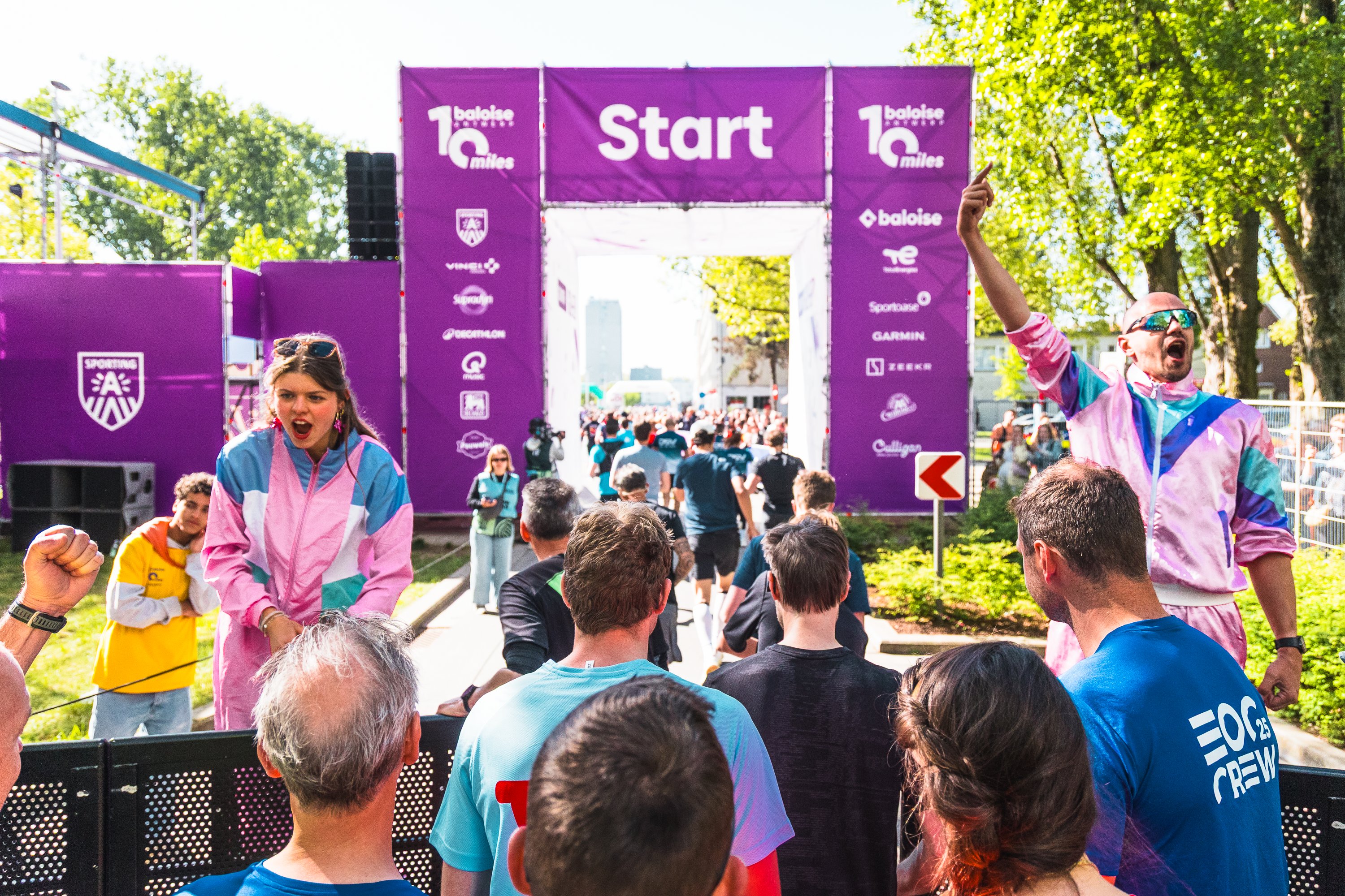 Antwerp 10 Miles Start